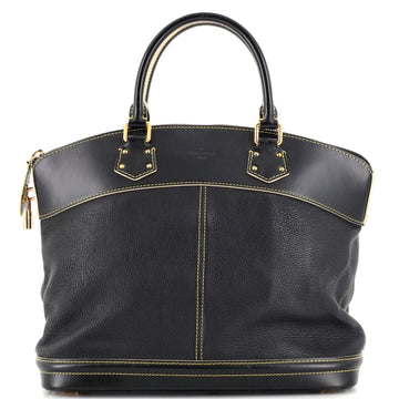 Louis Vuitton Suhali Lockit Handbag Leather MM