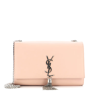 Saint Laurent Classic Monogram Tassel Crossbody Bag Leather Medium