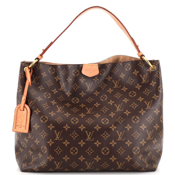 Louis Vuitton Graceful Handbag Monogram Canvas MM