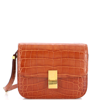 Celine Classic Box Bag Crocodile Medium
