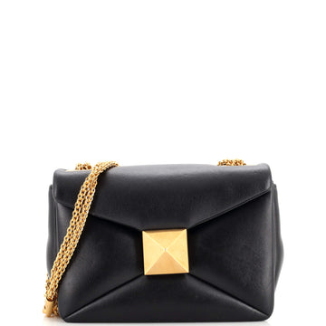 Valentino Garavani One Stud Chain Flap Bag Leather Small