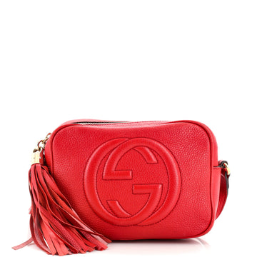 Gucci Soho Disco Crossbody Bag (Outlet) Leather Small