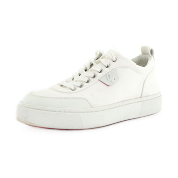 Christian Louboutin Women's Simplerui Flat Sneakers Canvas with Leather