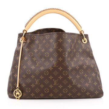 Louis Vuitton Artsy Handbag Monogram Canvas MM Brown 2189801