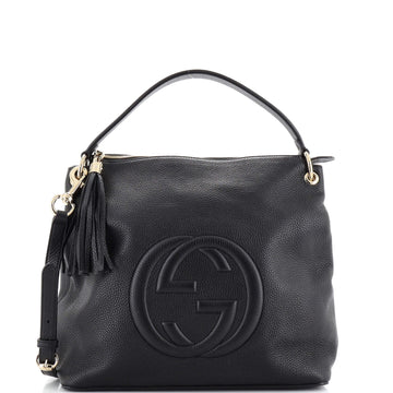 Gucci Soho Convertible Hobo Leather Large