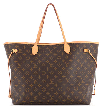 Louis Vuitton Neverfull NM Tote Monogram Canvas GM