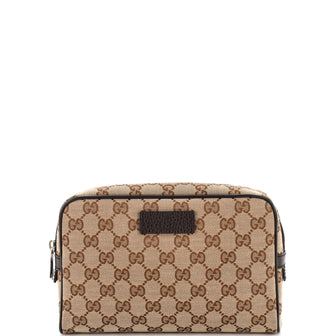 Gucci Waist Belt Bag (Outlet) GG Canvas Small