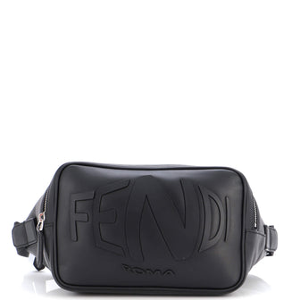 Fendi x Sarah Coleman Fisheye Zip Waist Bag Leather