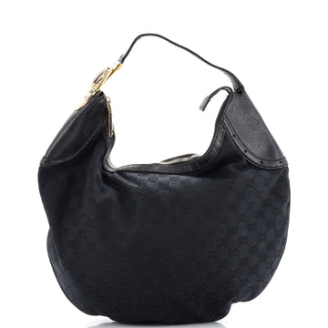 Gucci Interlocking Hobo GG Canvas Medium