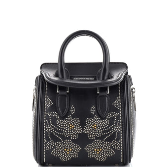 Alexander McQueen Heroine Tote Studded Leather Mini