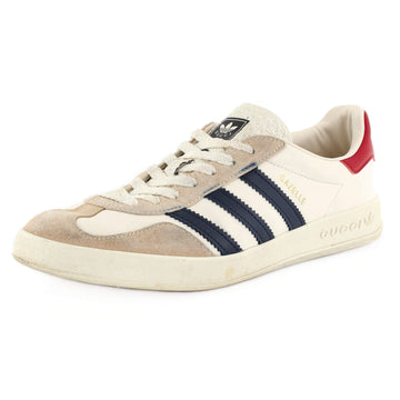 Gucci x Adidas Men's Gazelle Sneakers Leather and Suede with Faux Leather