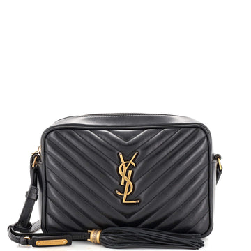 Saint Laurent Lou Camera Bag Matelasse Chevron Leather Small