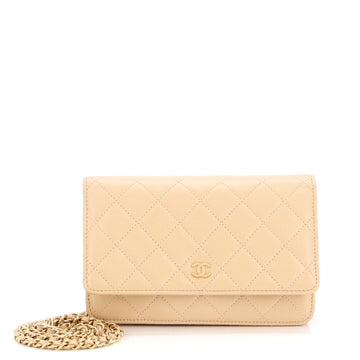 Chanel Wallet on Chain Quilted Caviar