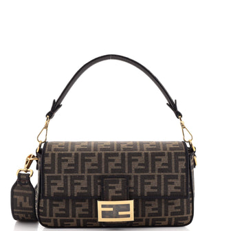 Fendi Baguette NM Bag Zucca Canvas Medium