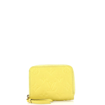 Louis Vuitton Zippy Coin Purse Monogram Empreinte Leather