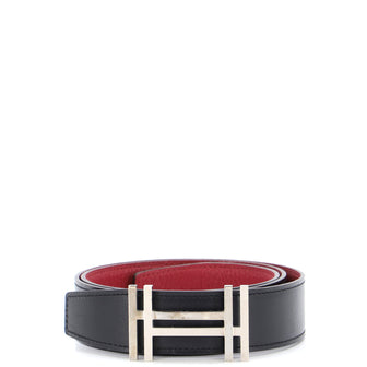 Hermes H Au Carre Reversible Belt Leather Medium