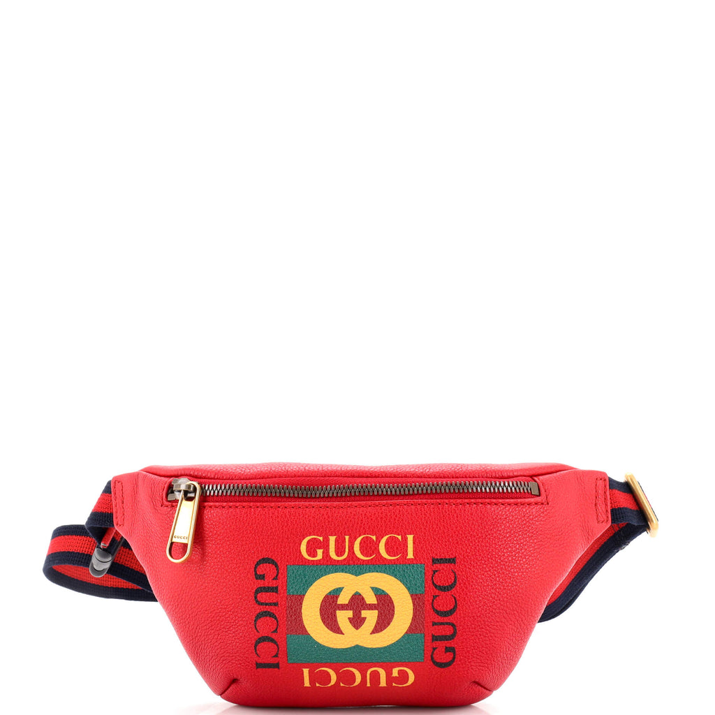Gucci Logo Belt Bag Printed Leather Small Print 2191572