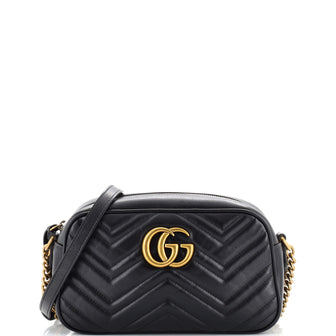 Gucci GG Marmont Shoulder Bag Matelasse Leather Small