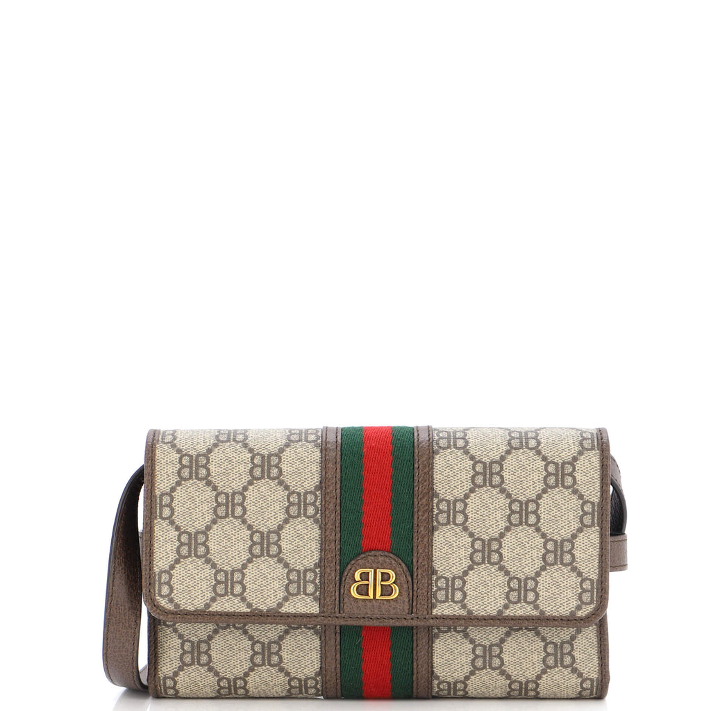 Cloth handbag Gucci X Balenciaga Multicolour in Cloth - 24183655