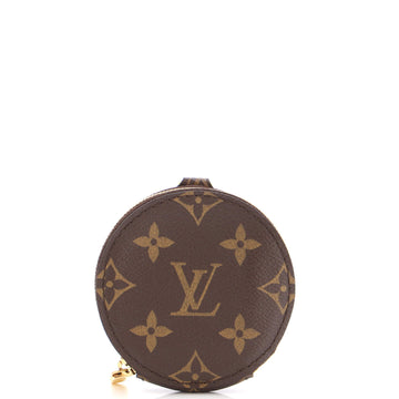 Louis Vuitton Multi Pochette Accessoires Round Coin Purse Monogram Canvas