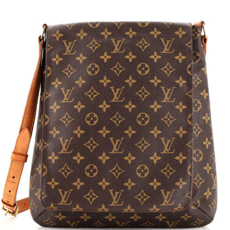 Louis Vuitton Musette Salsa Handbag Monogram Canvas GM