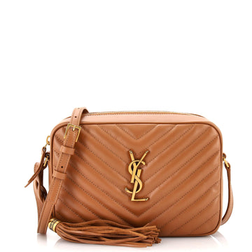 Saint Laurent Lou Camera Bag Matelasse Chevron Leather Small