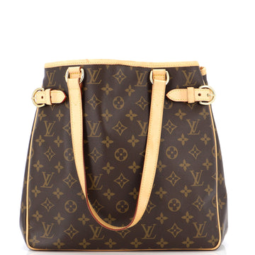 Louis Vuitton Batignolles Handbag Monogram Canvas Vertical