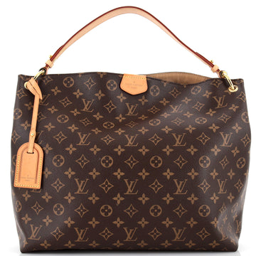Louis Vuitton Graceful Handbag Monogram Canvas MM