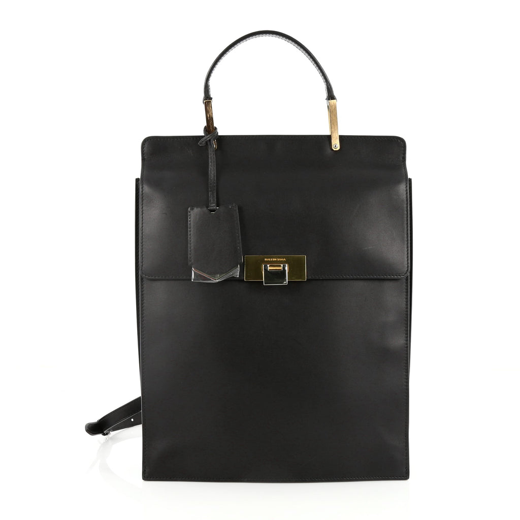 balenciaga le dix leather backpack Balenciaga Le Dix Backpack Leather Medium 21941