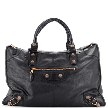 Balenciaga Work Giant Studs Bag Leather