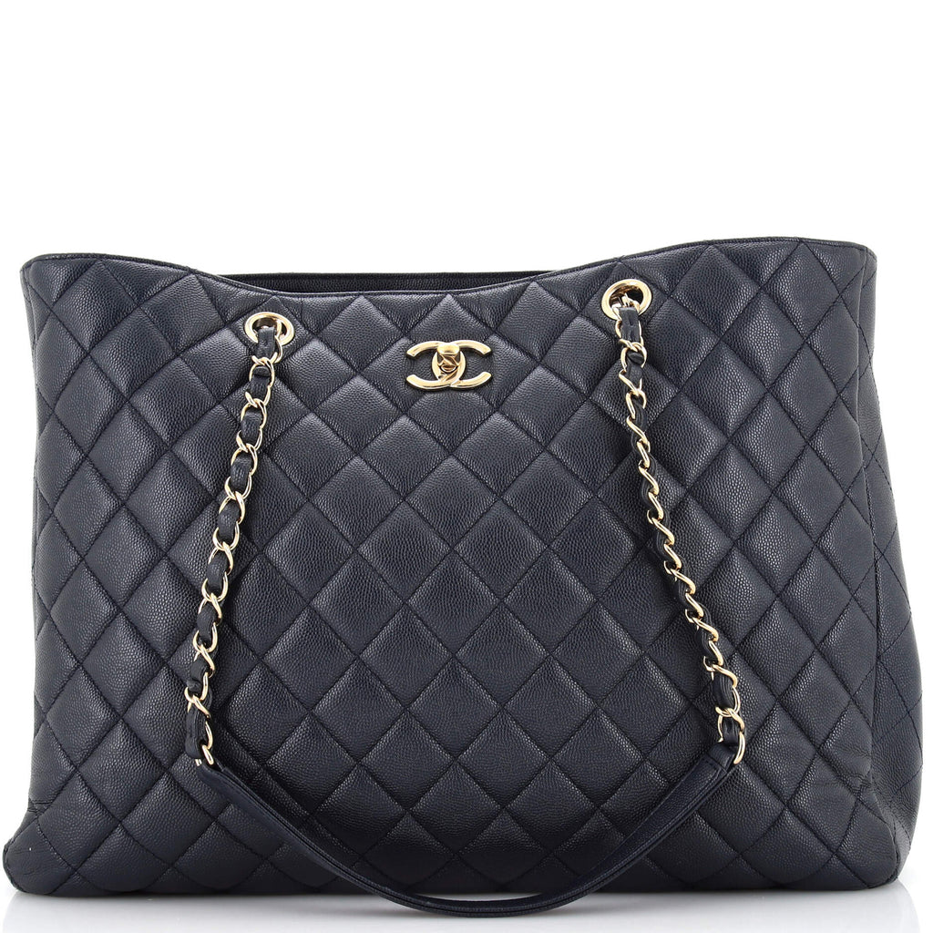 Large chanel shopping tote Clearance