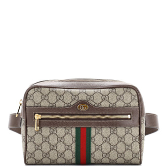 Gucci Ophidia Belt Bag GG Coated Canvas Medium