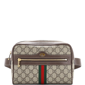 Gucci Ophidia Belt Bag GG Coated Canvas Medium