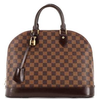 Louis Vuitton Alma Handbag Damier MM
