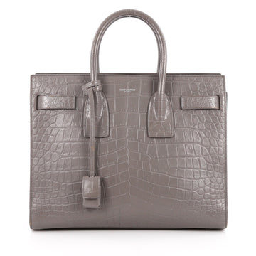 Sac de Jour NM Crocodile Embossed Leather Small