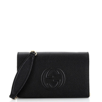 Gucci Soho Wallet on Chain (Outlet) Leather