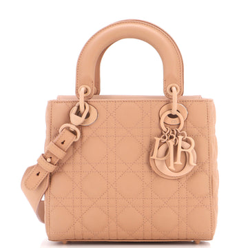 Christian Dior Ultra Matte My ABCDior Lady Dior Bag Cannage Quilt Calfskin