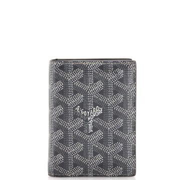 Goyard Vertical Bifold Wallet Coated Canvas Medium