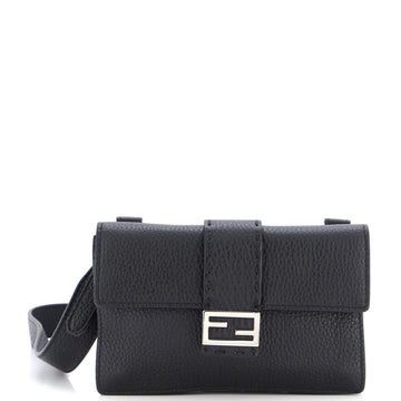 Fendi Baguette Crossbody Bag Leather