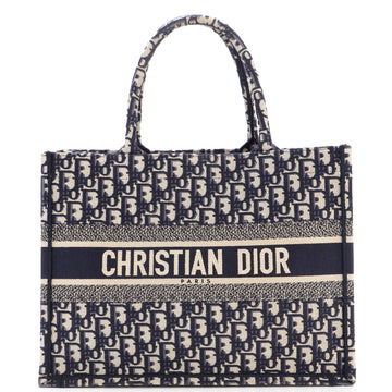 Christian Dior Book Tote Oblique Canvas Medium