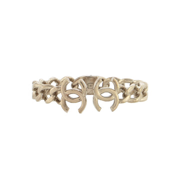 Chanel CC Chain Link Cuff Bracelet Metal