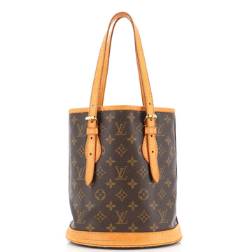 Louis Vuitton Petit Bucket Bag Monogram Canvas