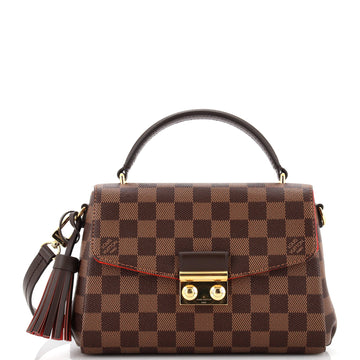 Louis Vuitton Croisette Handbag Damier