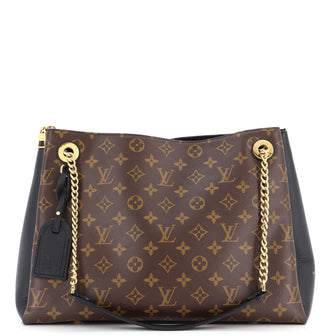 Louis Vuitton Surene Handbag Monogram Canvas with Leather MM