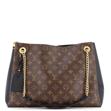 Louis Vuitton Surene Handbag Monogram Canvas with Leather MM