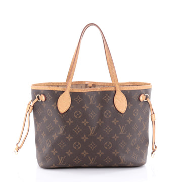 Louis Vuitton Neverfull Tote Monogram Canvas PM Brown