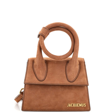 Jacquemus Le Chiquito Noeud Bag Suede