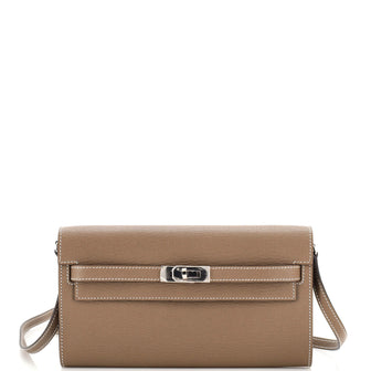 Hermes Kelly To Go Wallet Chevre Mysore