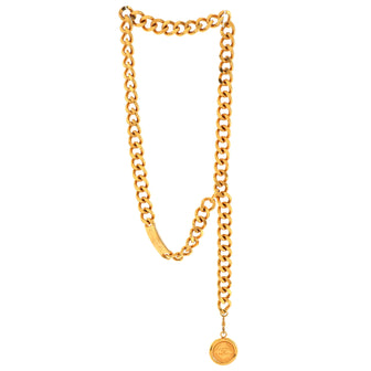 Chanel Vintage Medallion Chain Belt Metal