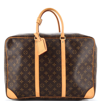 Louis Vuitton Sirius Handbag Monogram Canvas 45 Brown